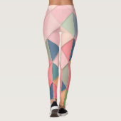 bunte Geometrie der Leggings (Rückseite)