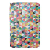 Bunte geometrische Muster-Bad-Matte Badematte (Vorderseite Vertikal)