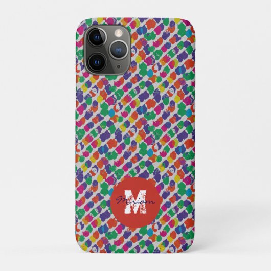 Bunte Geräusche. Case-Mate iPhone Hülle (Rückseite)