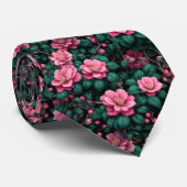 Bunte Geschenke für Vater Gardenien Krawatte (Gerollt)