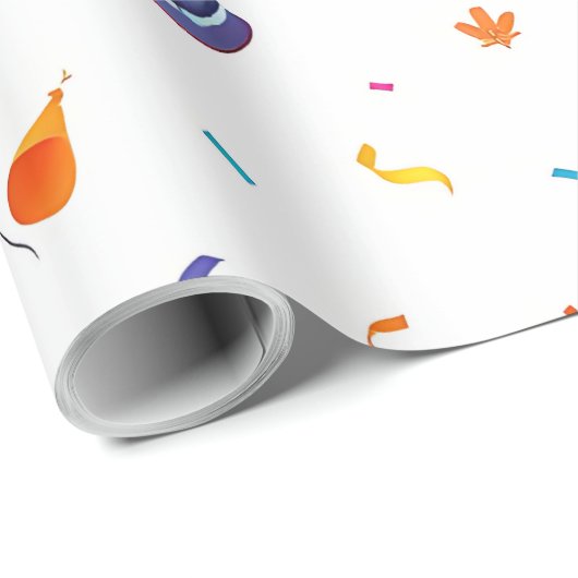 Bunte Geschenkverpackung Geschenkpapier (Rolleneckpunkt)