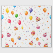 Bunte Geschenkverpackung Geschenkpapier (Flach)