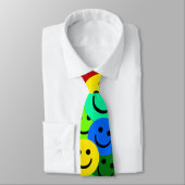 BUNTE GESICHTER KRAWATTE (Gebunden)