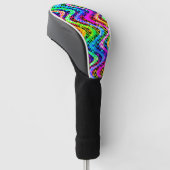 bunte Gewebe Golf Headcover (angewinkelt)