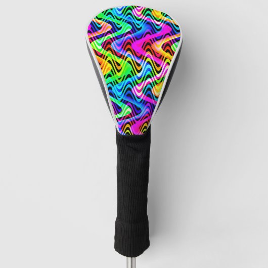 bunte Gewebe Golf Headcover (Vorderseite)