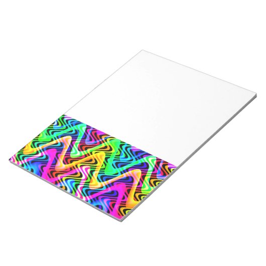 bunte Gewebe Notizblock (angewinkelt)