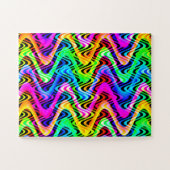 bunte Gewebe Puzzle (Horizontal)