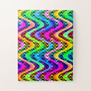 bunte Gewebe Puzzle