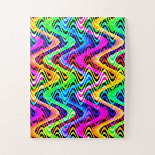 bunte Gewebe Puzzle (Vertikal)