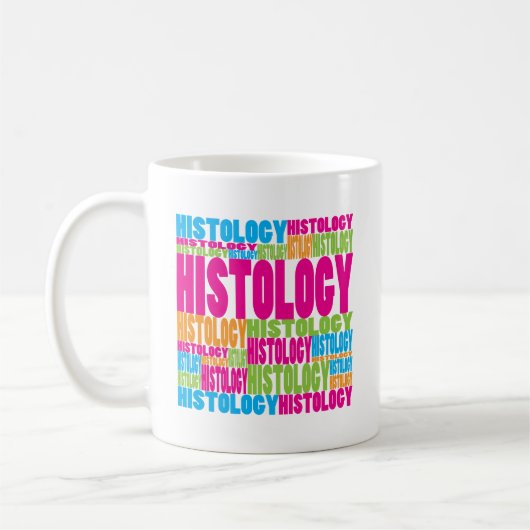 Bunte Gewebelehre Kaffeetasse (Links)