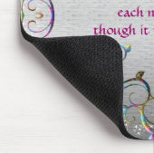 Bunte gewundene Strudel-Muster - Feier Mousepad (Ecke)