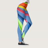 Bunte gezeichnete Leggings (Rechts)