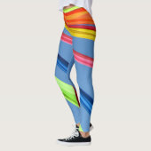 Bunte gezeichnete Leggings (Links)