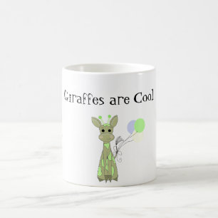 Bunte Giraffen sind cool Kaffeetasse