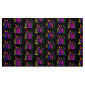 Bunte Giraffen Stoff (Fat Quarter (45,7 x 55,9 cm))