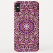 Bunte Girly Spitze-Garten-Mandala Case-Mate iPhone Hülle (Rückseite)