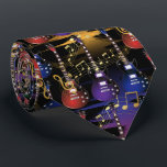 Bunte Gitarre und Schallwellen Krawatte<br><div class="desc">Die Krawatte der Männer. Gemacht mit hohem Entschließungsvektor und/oder digitalen Grafiken für einen beruflichen Druck. ANMERKUNG: (DIESES IST EIN DRUCK. Alle zazzle Konzeptionen des Produkts sind "Drucke" wenn nicht anders festgelegt unter Bereich "über dieses Produktes"), das der Entwurf genau wie Sie sehen gedruckt wird, dass er auf dem Schirm und...</div>