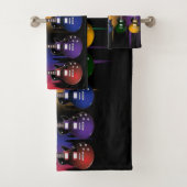 Bunte Gitarren Badhandtuch Set (Insitu)