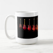 Bunte Gitarren-Tasse Kaffeetasse (Links)