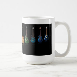 Bunte Gitarren-Tasse Kaffeetasse