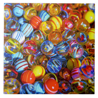Bunte Glasmarmore Fliese