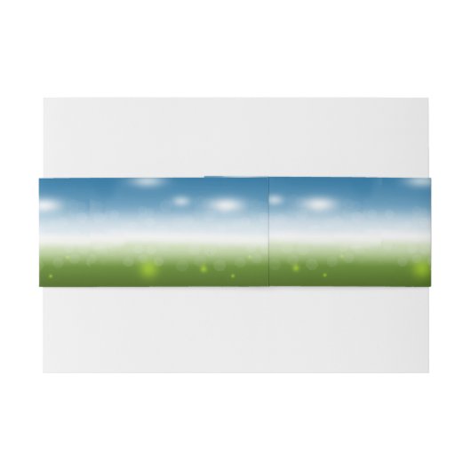 Bunte glückliche Ostereier Einladungsbanderole (Rückseitenbeispiel)