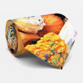 Bunte Gourds C Krawatte (Gerollt)