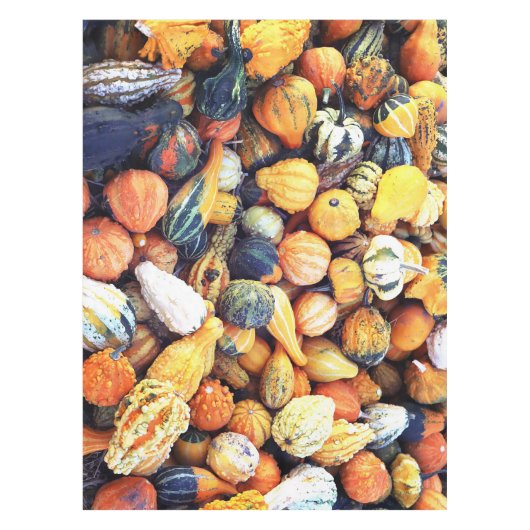 Bunte Gourds C Tischdecke (Vorderseite)