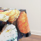 Bunte Gourds C Tischdecke (Beispiel)