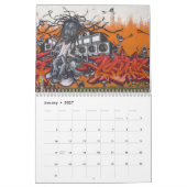 Bunte Graffiti-Malerei-Straßen-Kunst 2018 Kalender (Jan 2027)
