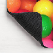 Bunte Gummi-Ball-Süßigkeit Mousepad (Ecke)
