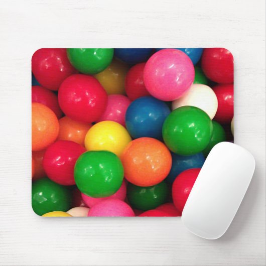 Bunte Gummi-Ball-Süßigkeit Mousepad (Mit Mouse)