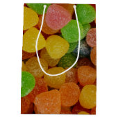 Bunte Gummibonbons Mittlere Geschenktüte (Rückseite)