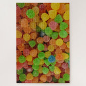 Bunte Gummibonbons Puzzle (Vertikal)