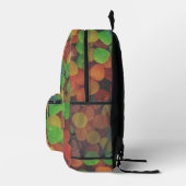 Bunte Gummibonbons Süßigkeiten Verschroben Bedruckter Rucksack (Rechts)