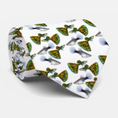 Bunte Guppies-Krawatte Krawatte (Gerollt)