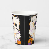 Bunte Halloween-Kostüme-Papierbecher Pappbecher (Rechts)