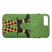 Bunte Halloween-Party-Hexe-Füße Case-Mate iPhone Hülle (Rückseite (Horizontal))