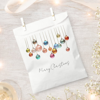 Bunte hängende Weihnachtsdekorationen Geschenktütchen
