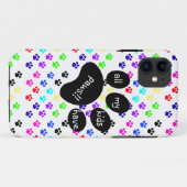 Bunte Haustier-Drucke, alle meine Kinder haben Case-Mate iPhone Hülle (Rückseite (Horizontal))