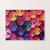 Bunte Häute von Halloween-Kürbis Puzzle (Horizontal)