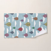 Bunte Heißluftballone Badhandtuch Set (Handtuch)