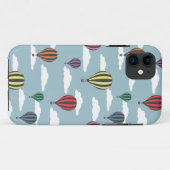 Bunte Heißluftballons Case-Mate iPhone Hülle (Rückseite (Horizontal))