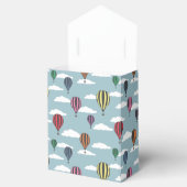 Bunte Heißluftballons Geschenkschachtel (Geöffnet)