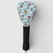 Bunte Heißluftballons Golf Headcover (Vorderseite)