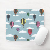 Bunte Heißluftballons Mousepad (Mit Mouse)