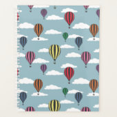 Bunte Heißluftballons Planer (Vorderseite)