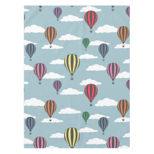 Bunte Heißluftballons Tischdecke