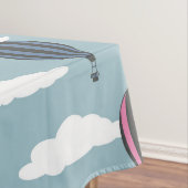 Bunte Heißluftballons Tischdecke (Beispiel)