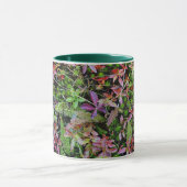 Bunte Herbst-Bodendecke Tasse (Zentrum)